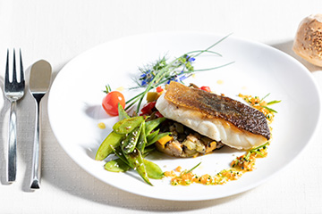 jardin des roches offre une cuisine traditionnelle
