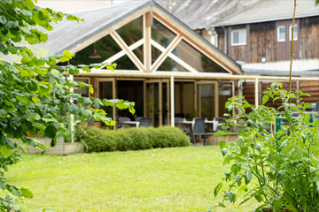 vue exterieur du jardin des roches a fondettes